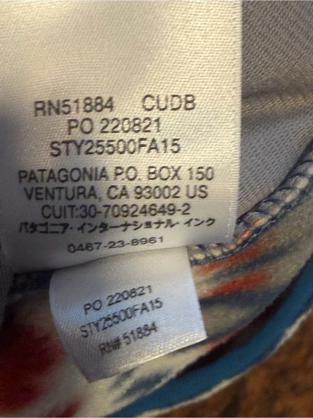 Patagonia Synchilla Vest Rare Underwater Cliff Mens Size Medium Aztec Pocket New